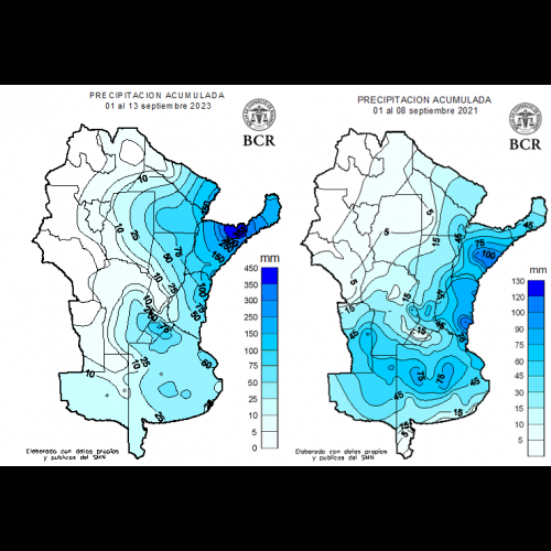Las recientes lluvias no fueron suficientes y la proyección de trigo ...