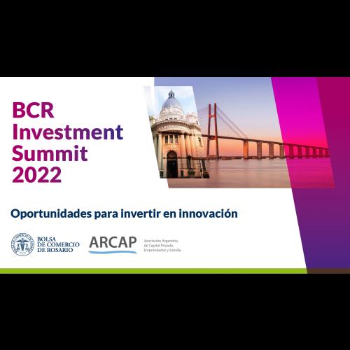 Ya llega BCR Investment Summit Oportunidades para invertir en