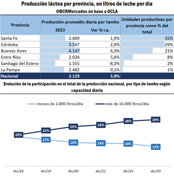 Las exportaciones del complejo lácteo cayeron un 18% en 2023 17 lacteos 3 3